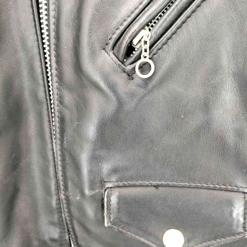 パーフェクトバイショット Perfecto by Schott 80-90s バイカータグ後期 USA製 レザー ダブルライダースジャケット メンズ US:36